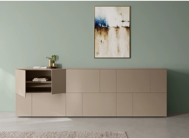 Dressoir Capri opstelling 810 matte lak sahara Coesel