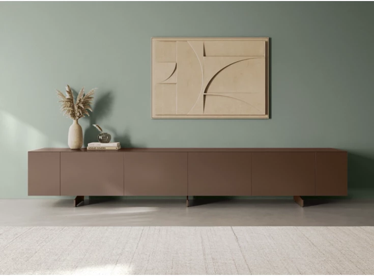 Tv-kast Capri opstelling 780 matte lak brons Coesel