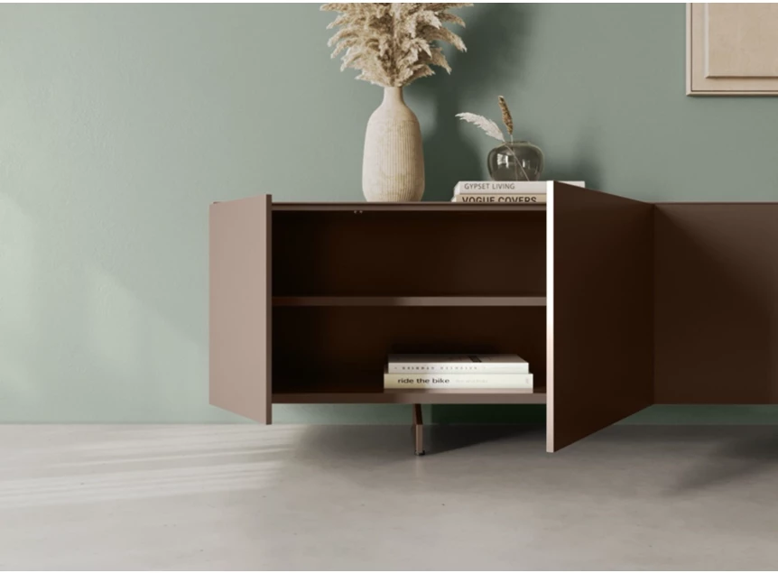 Open Tv-kast Capri opstelling 780 matte lak brons Coesel