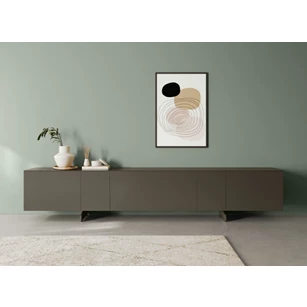 Tv-kast Capri opstelling 760 matte lak carbon Coesel