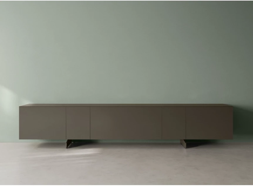 Front Tv-kast Capri opstelling 760 matte lak carbon Coesel