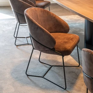 Armstoel Coolio stof velvet Passe Partout