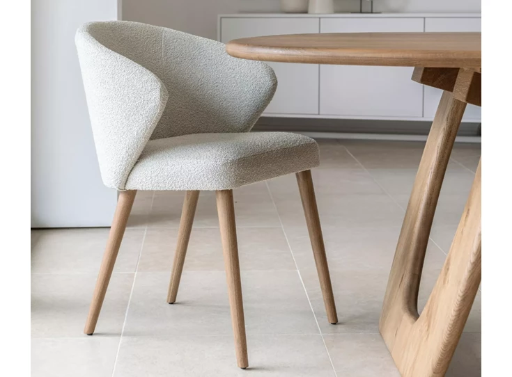 Armstoel Popsy stof bouclé Passe Partout