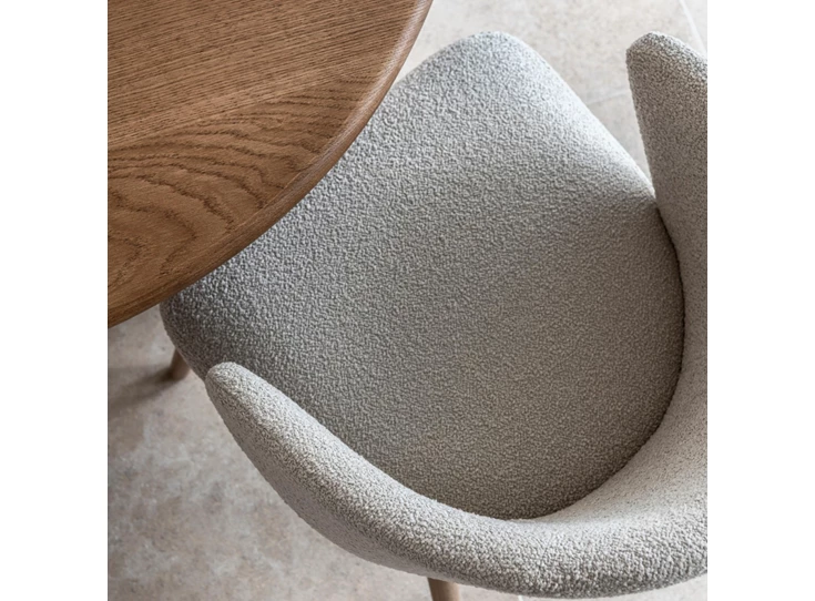 Bovenkant Armstoel Popsy stof bouclé Passe Partout