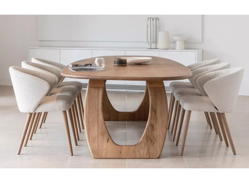 Sfeerfoto Armstoel Popsy stof bouclé Passe Partout