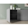 Open Dressoir Capri opstelling 740 matte lak grijs Coesel