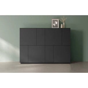 Barkast Capri opstelling 560 matte lak antraciet Coesel