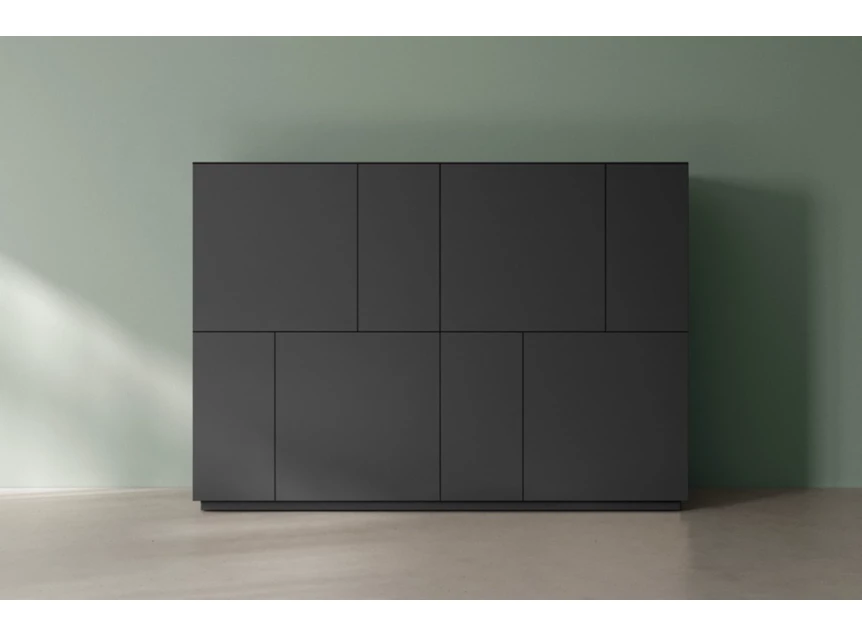 Front Barkast Capri opstelling 560 matte lak antraciet Coesel