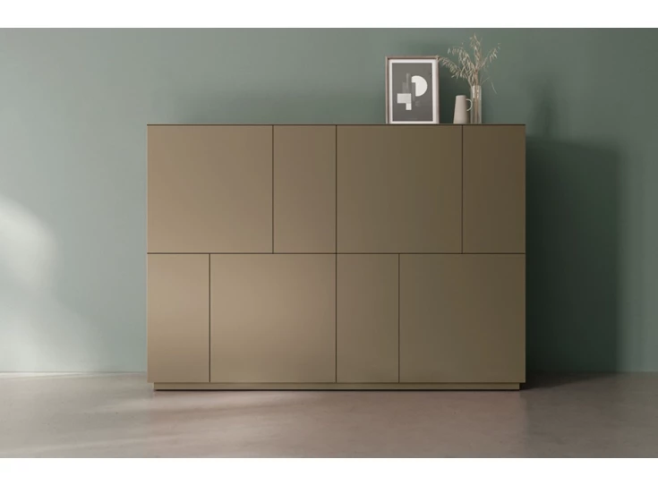 Barkast Capri opstelling 560 matte lak goud Coesel