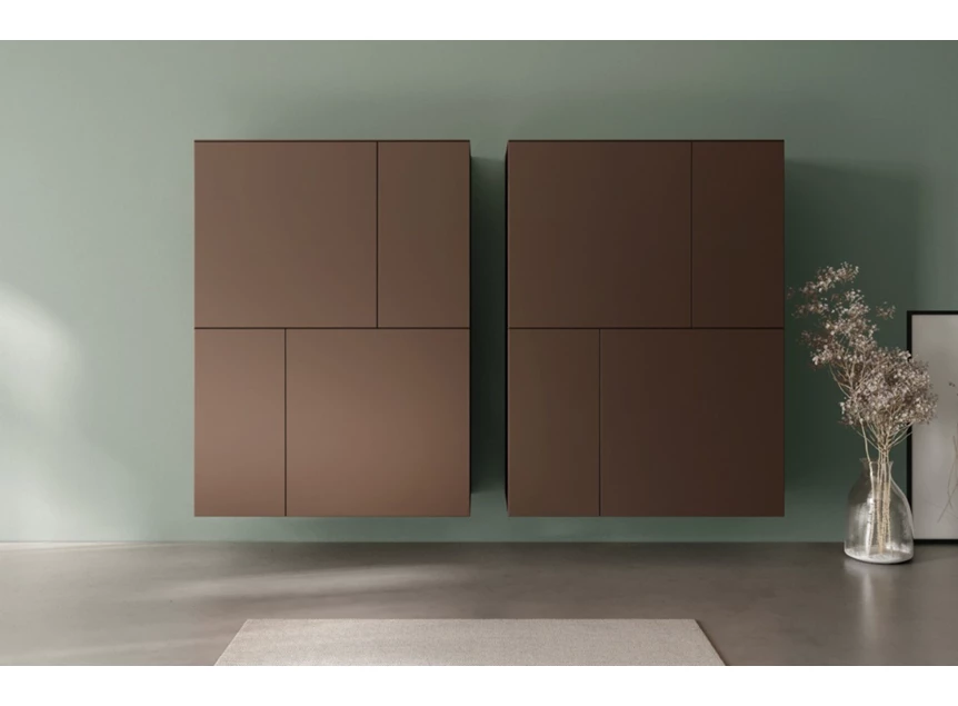 Barkast Capri opstelling 280 matte lak brons Coesel