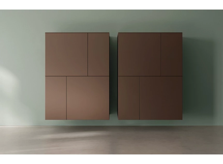 Front Barkast Capri opstelling 280 matte lak brons Coesel