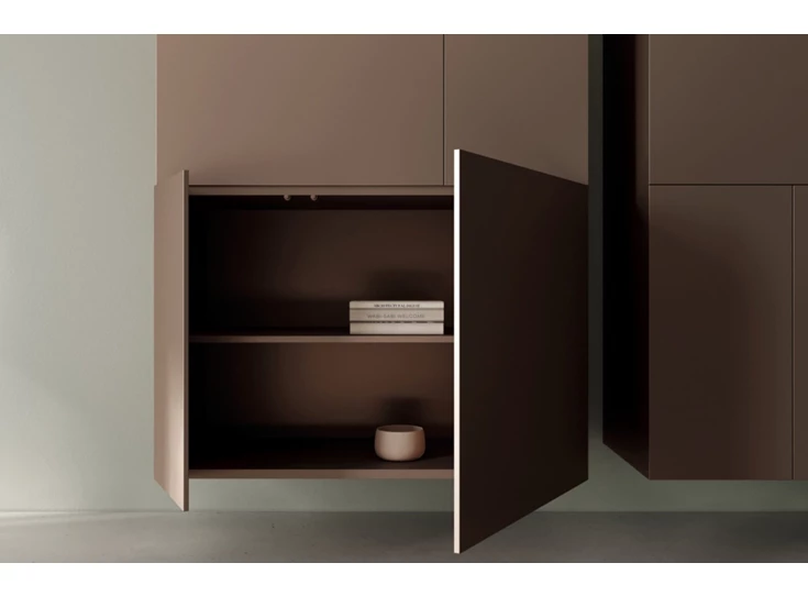 Open Barkast Capri opstelling 280 matte lak brons Coesel