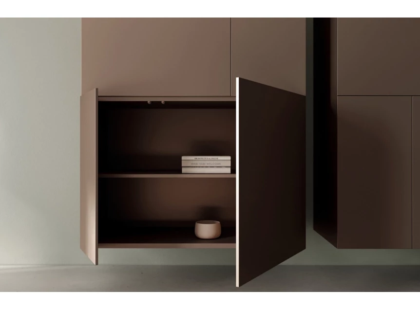 Open Barkast Capri opstelling 280 matte lak brons Coesel