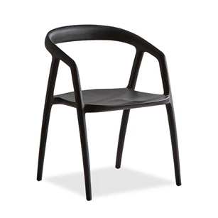 Armstoel Polo stoel zwart