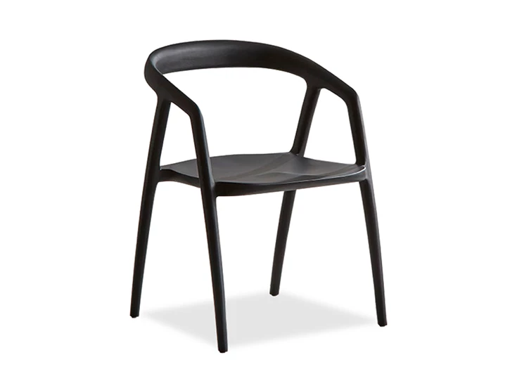 Armstoel Polo stoel zwart