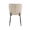 Stoel Lisa bouclé stof beige 9035-2-82.50 achteraan