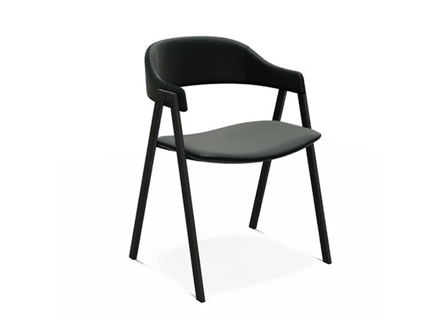 Stoel Arca zwart schuin voorkant.jpg