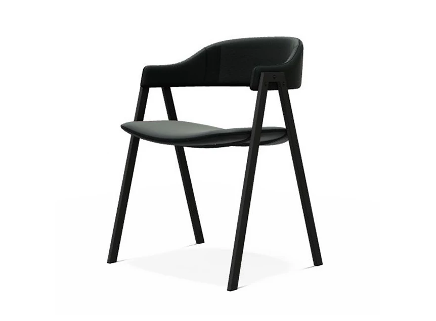 Stoel Arca zwart voorkant schuin.jpg