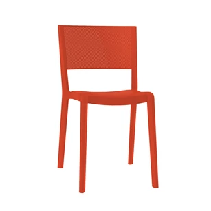 spot 22 stoel red rood stapelbaar outdoor kunststof perfecta
