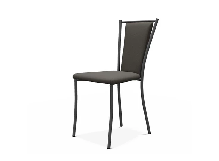 Stoel Reina Perfecta zwart schuin