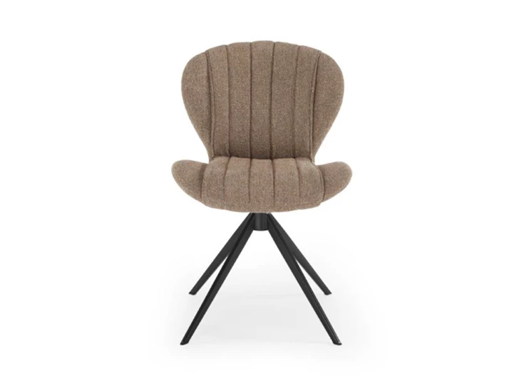 Butterfly stoel caramel vooraanzicht.jpg