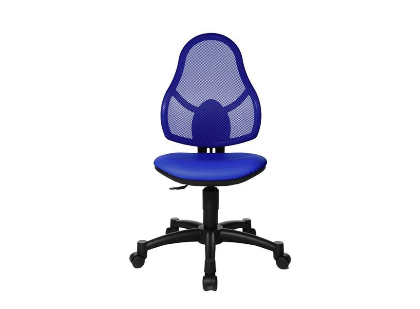 Bureastoel Open art junior blauw voorkant.jpg
