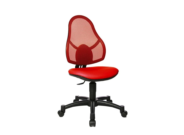 Bureastoel Open art junior rood schuin vooraanzicht.jpg