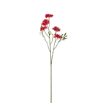 2553 J-Line Jolipa Kunstbloem Madeliefje 3-ledig roze