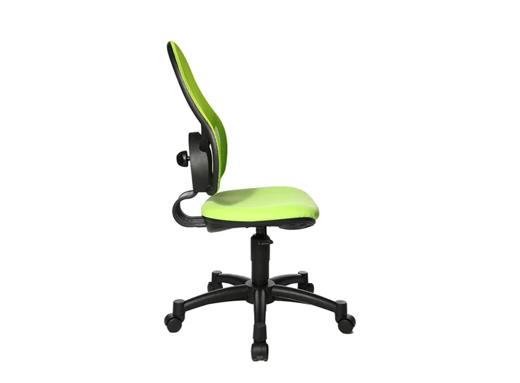 Bureastoel Open art junior groen zijaanzicht.jpg
