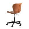 Bureaustoel Batilda Retro Brandy schuin rug achterkant.jpg
