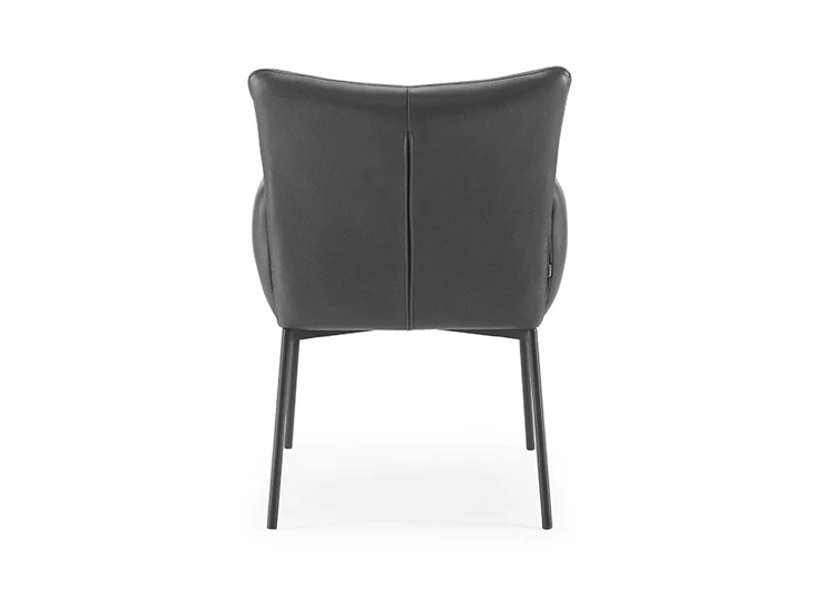 Armstoel Ancona in leder Antracite achterkant.jpg