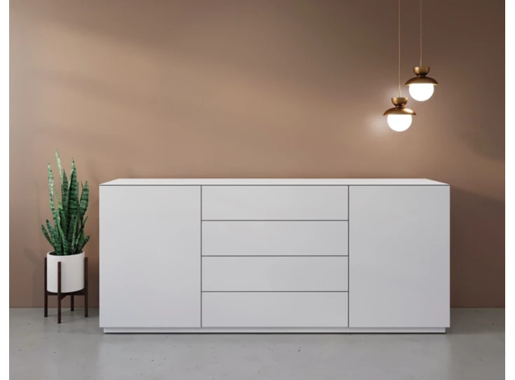 Dressoir Cobra Select opstelling 1677 matte lak wit Coesel