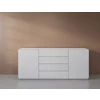 Front Dressoir Cobra Select opstelling 1677 matte lak wit Coesel