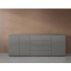 Front Dressoir Cobra Select opstelling 1243 matte lak grijs Coesel