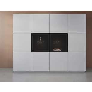 Barkast Cobra Select opstelling 983-GL2 matte lak wit Coesel