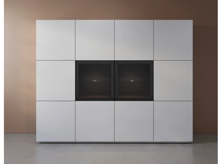 Front Barkast Cobra Select opstelling 983-GL2 matte lak wit Coesel