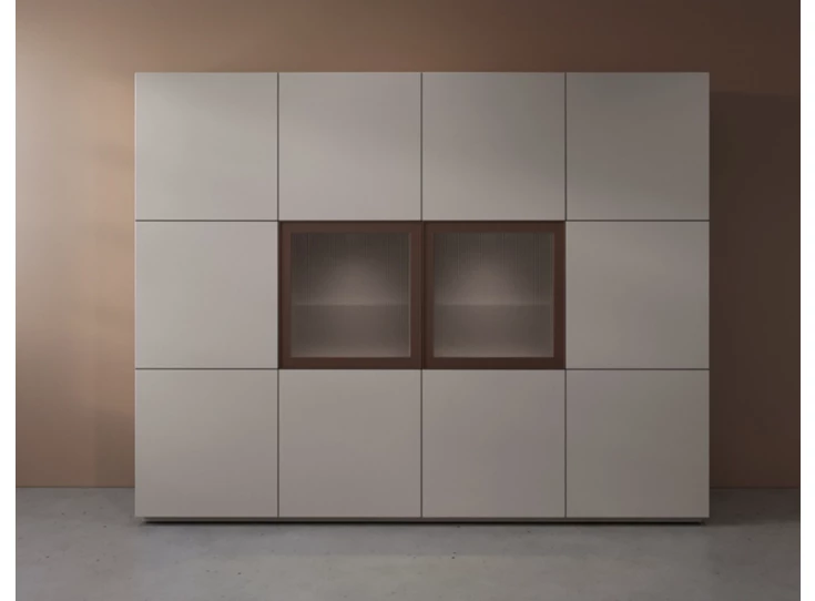 Front Barkast Cobra Select opstelling 983-GL2 matte lak zand Coesel