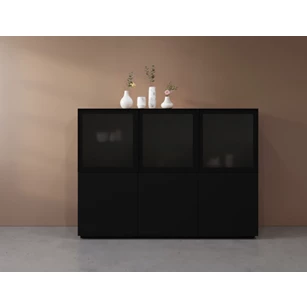 Barkast Cobra Select opstelling 960-GL3 matte lak zwart Coesel