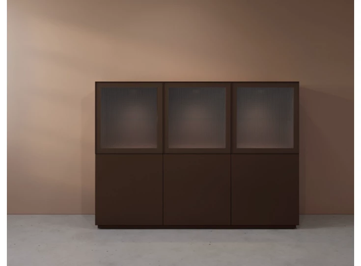 Front Barkast Cobra Select opstelling 960-GL3 matte lak bruin Coesel