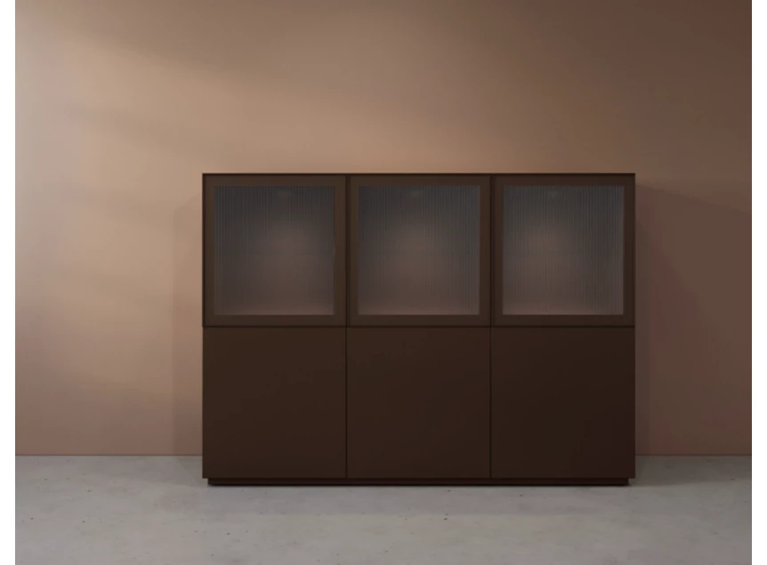 Front Barkast Cobra Select opstelling 960-GL3 matte lak bruin Coesel