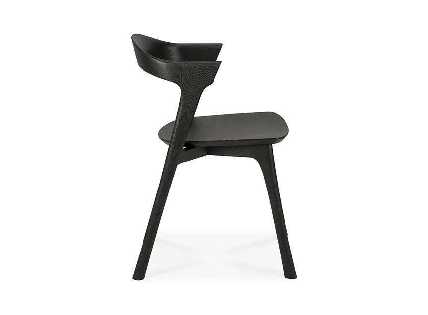 Oak Bok Dininng chair Black zijkant.jpg