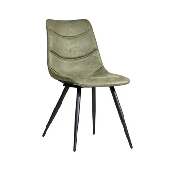 Stoel Crazy olive stof schuin voorkant.jpg