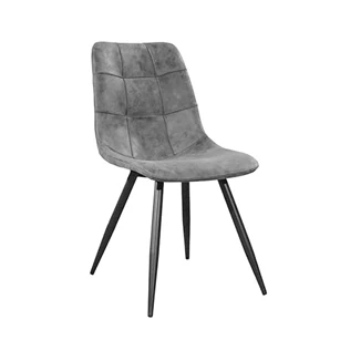 Stoel Peak in steel stof schuin voorkant.jpg