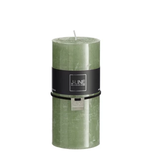 87138 J-Line Jolipa Cilinderkaars Khaki L 70H