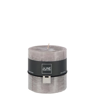 93330 product Jolipa J-Line Cilinderkaars Topo greige 80H Ø10cm H10cm