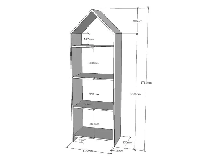 Casami Beachhouse open rek technische fiche