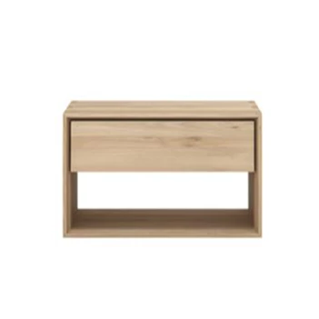 Oak Nordic II Bedside Table Ethnicraft vooraanzicht.jpg