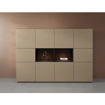 Barkast Cobra Select opstelling 883-open2 matte lak sahara Coesel