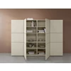 Binnenkant Barkast Cobra Select opstelling 883 matte lak beige Coesel