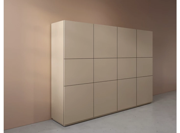 Zijkant Barkast Cobra Select opstelling 883 matte lak sahara Coesel